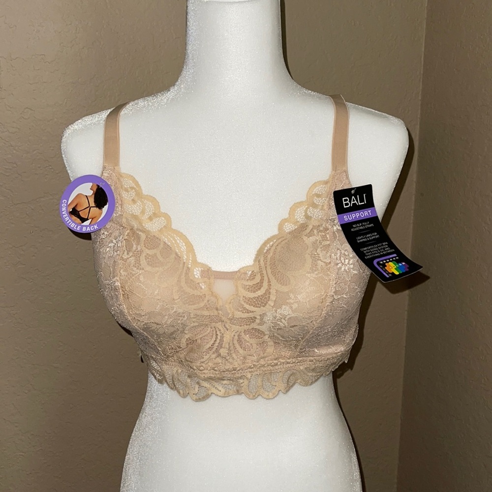 NWT Bali support lightly lined bra